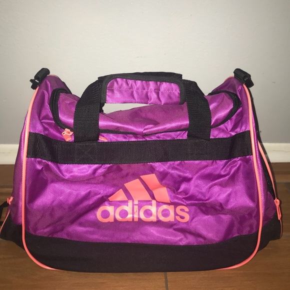 adidas purple sports bag